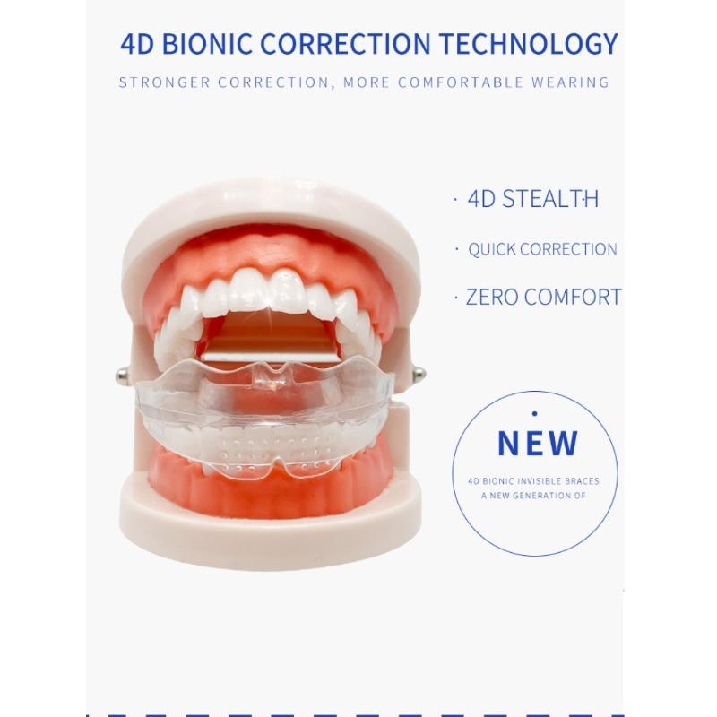 Silicone orthodontic braces Product with Storage Case, Comfortable to Wear, Safe to Use, Suitable for Both Men and Women