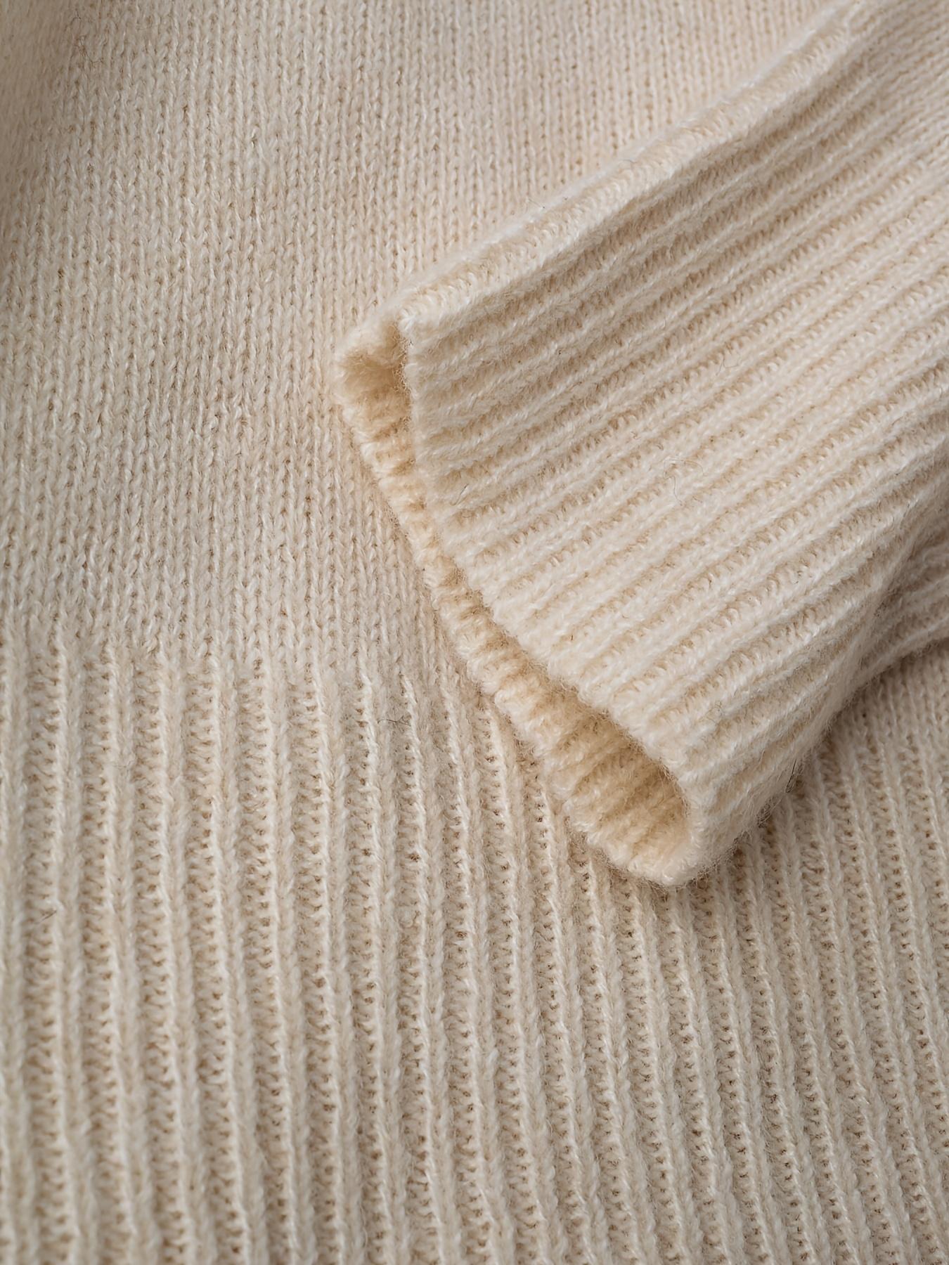 Women's High Neck Knitted Sweater, Pure Color Versatile Pullover, Casual Fashion Top for Daily Wear, Comfortable and Stylish, Knitwear