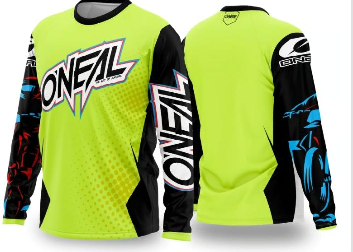 New off-road motorcycle/mountain speed reduction cycling suit for men and women, professional racing sports long sleeved T-shirt