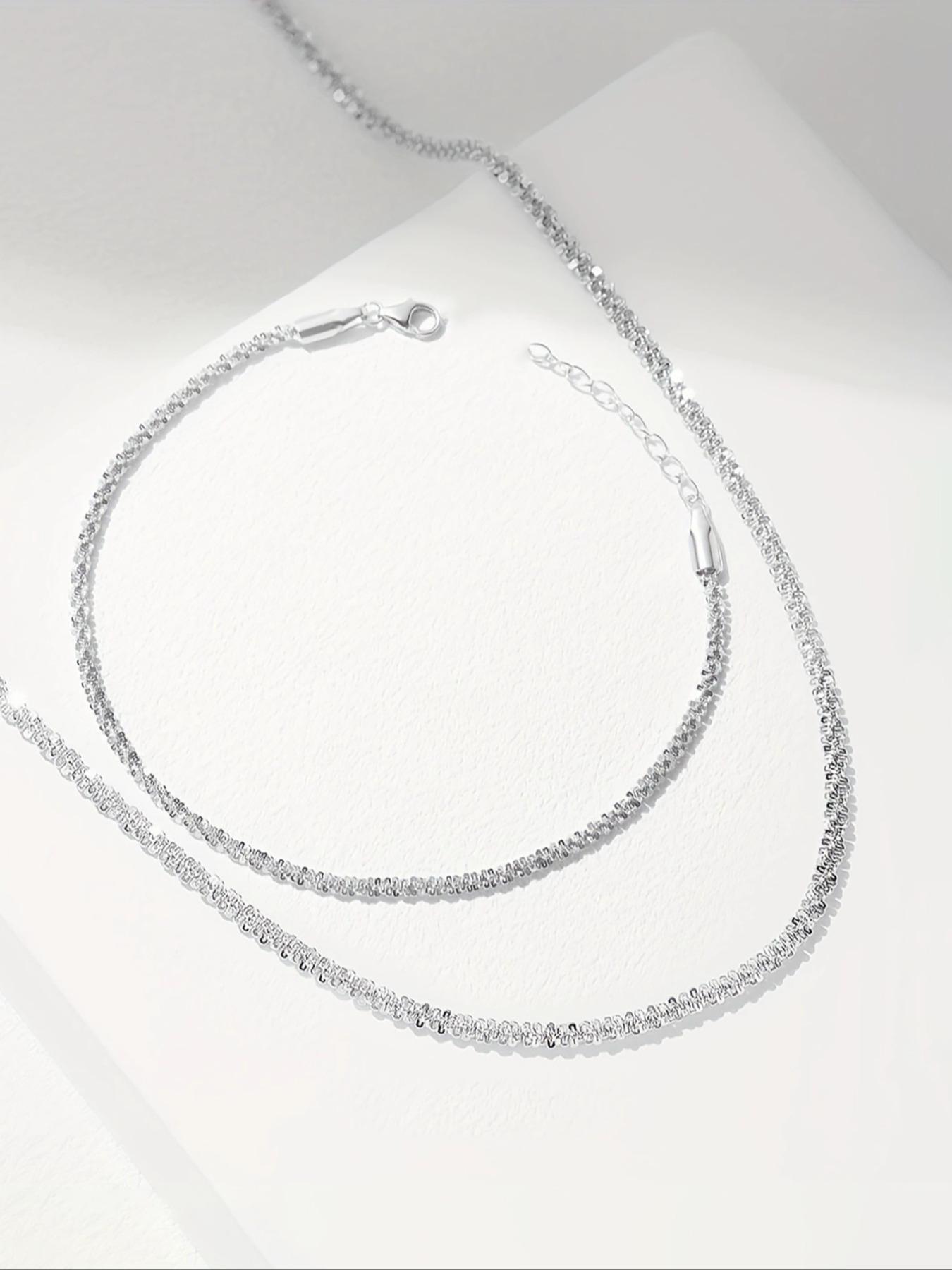 Unique Starry Chain Necklace and Bracelet Set, Perfect for Daily Wear, Evening Parties, Elegant Jewelry Gift