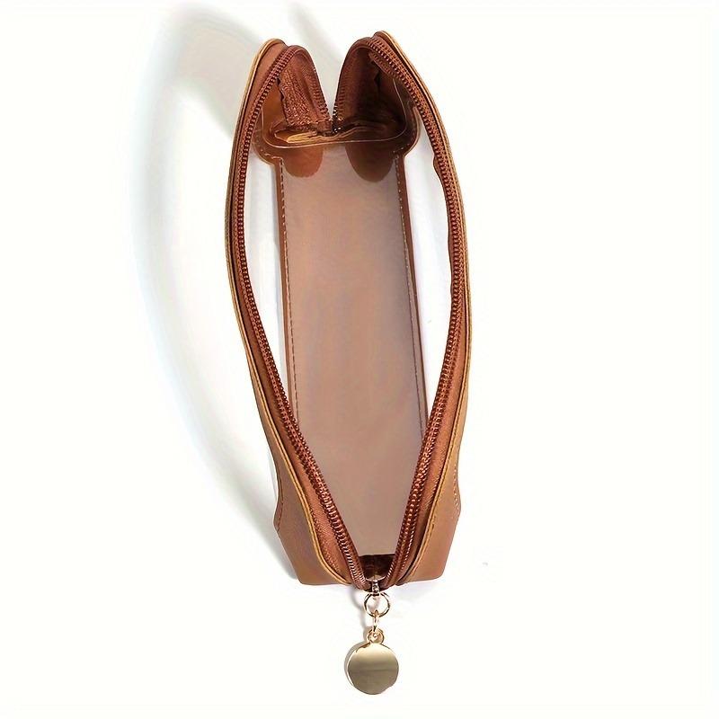 Large Capacity Makeup Brush Bag Organizer Pouch Multi-Functional Travel Storage Bag For Cosmetics And Stationery -RR