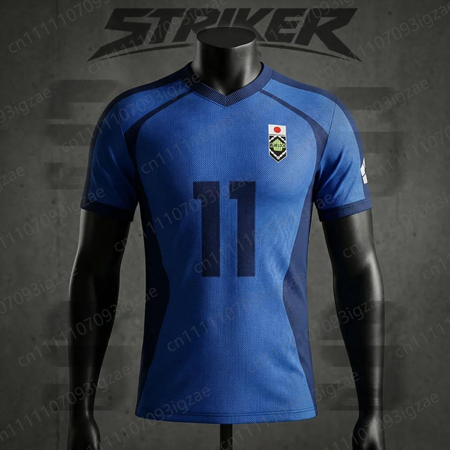 2026 New Athletic Summer Unisex Anime Blue Lock Bastard Munchen Isagi Soccer Jersey Quick-Dry Cosplay Football Sports Shirt