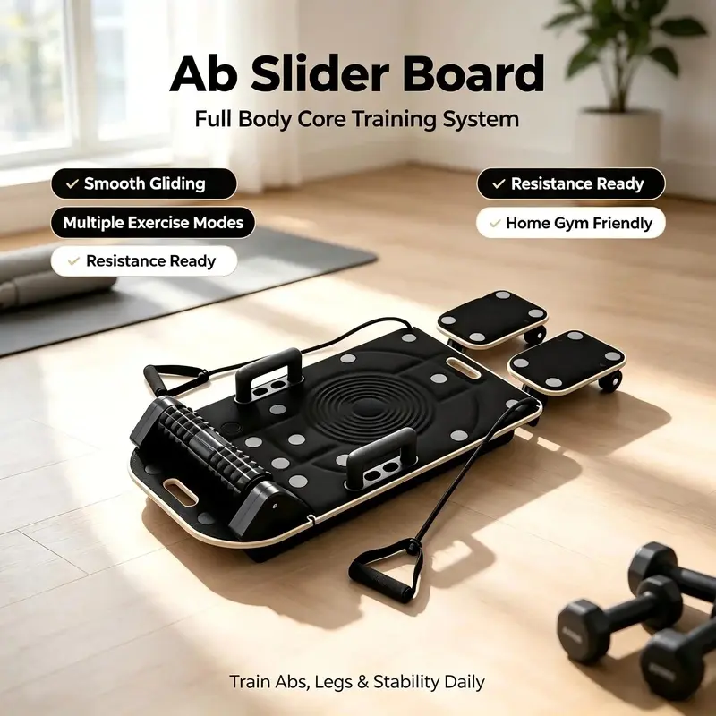 Foldable Pilates Reformer, Sports & Outdoor Leisure Equipment for Yoga & Pilates Workouts