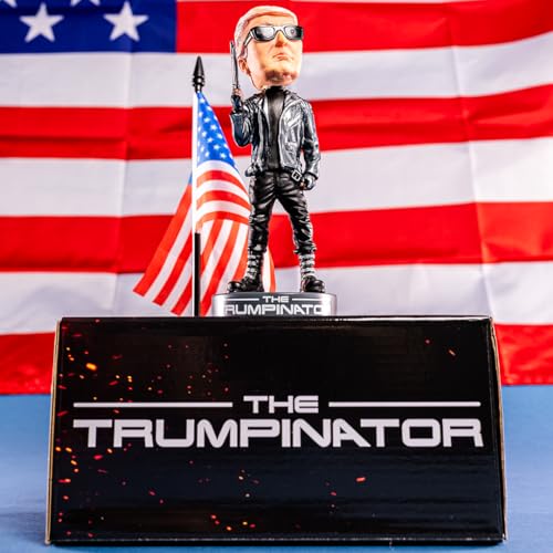 Donald Trump Collectibles - Proud Patriot Trumpinator: Donald Trump's 2024 Shaking Head Movement, Dedicated to Trump Supporters and Patriotic Americans | Ranked First Trump Gift