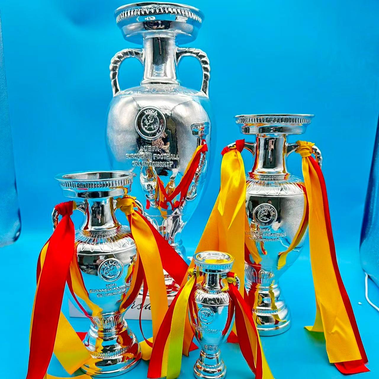 European Cup Trophy Delaunay Cup Model, European Football Championship Trophy Souvenir, Fan Collection Memorabilia