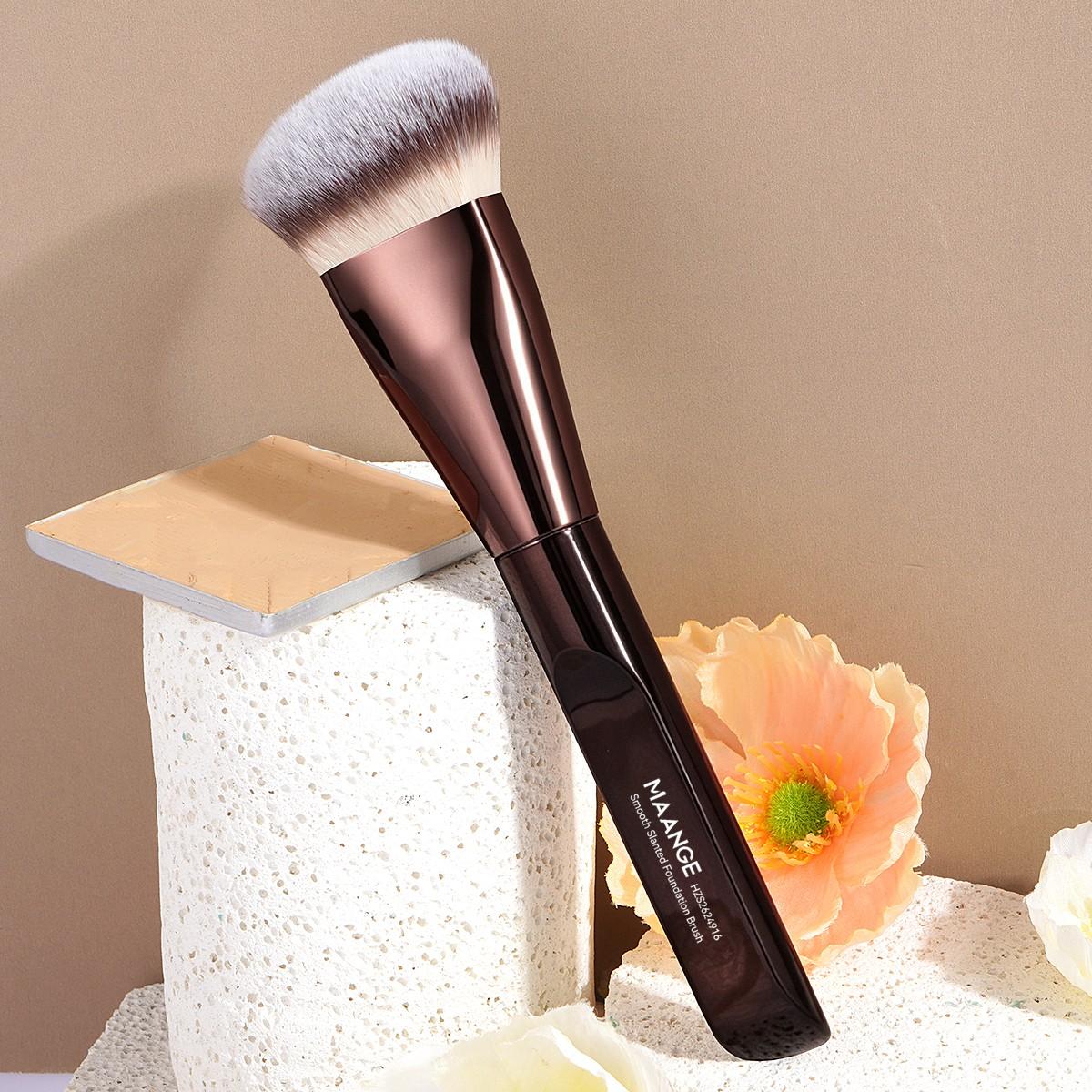 Maange Makeup Brush Set, Foundation Brush, Contour Brush, Concealer Brush, Highlighter Brush, Daily Use, Liquid & Kabuki Foundation, Face Makeup Brush, Cosmetic Brushes