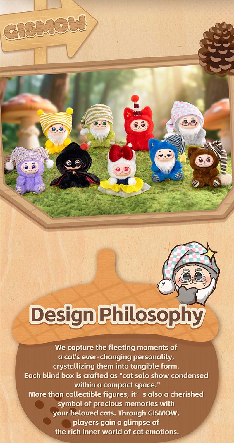 Funcinating Gismow Little Bean Bag Plush Toy Blind Box