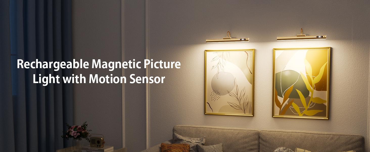 Modern LED Wall Light with Controller and Timer, Adjustable Brightness, Ideal for Artwork and Dartboards