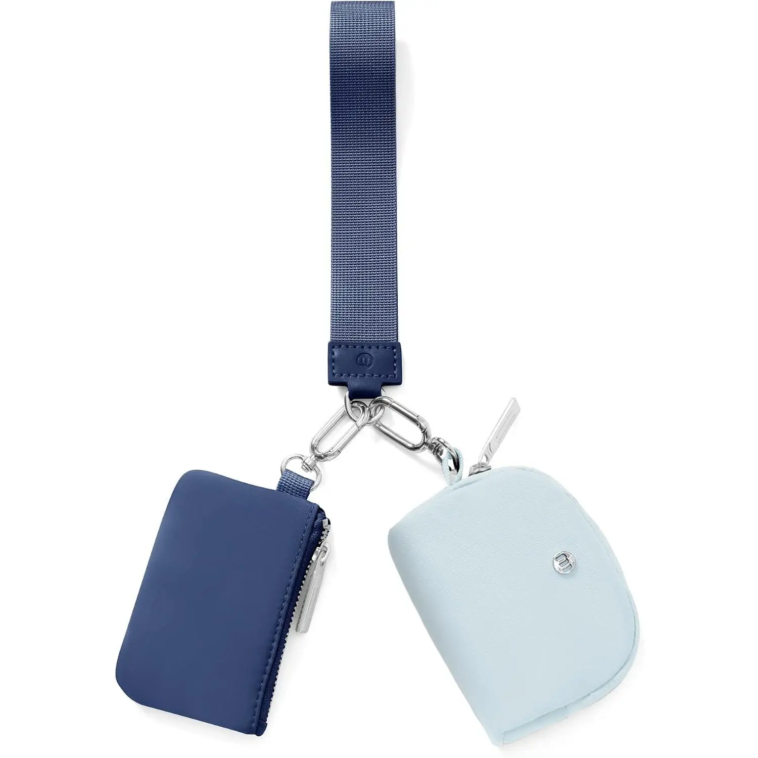 Mum's Memory Mini Zip Around Wristlet Wallets for Women -KeyChain Wallet with Detachable Dual Pouch Wristlet -Key Chain Coin Purse Small Wallets