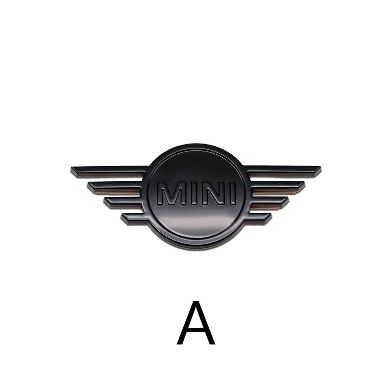Mini Car Front & Rear Emblem, Scratch-Resistant Exterior Decoration, Replacement Badge for Mini Cooper Countryman Clubman Hatch Convertible