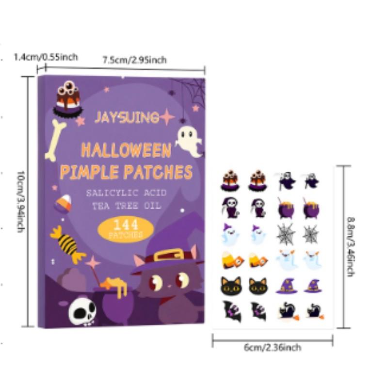 Jaysuing Halloween Acne Patch | Gentle Skin Care, Breathable & Covers Blemishes