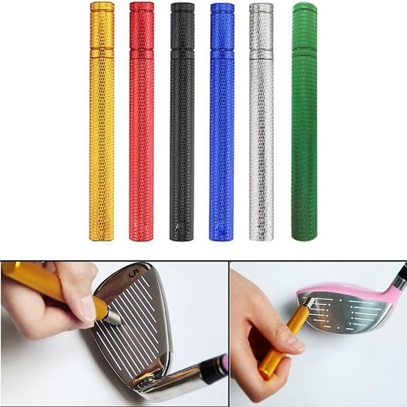 Golf Groove Sharpener, Golf Club Groove Sharpener, Groove Sharpening Tool, Suitable for U & V-Grooves, Golf Accessories