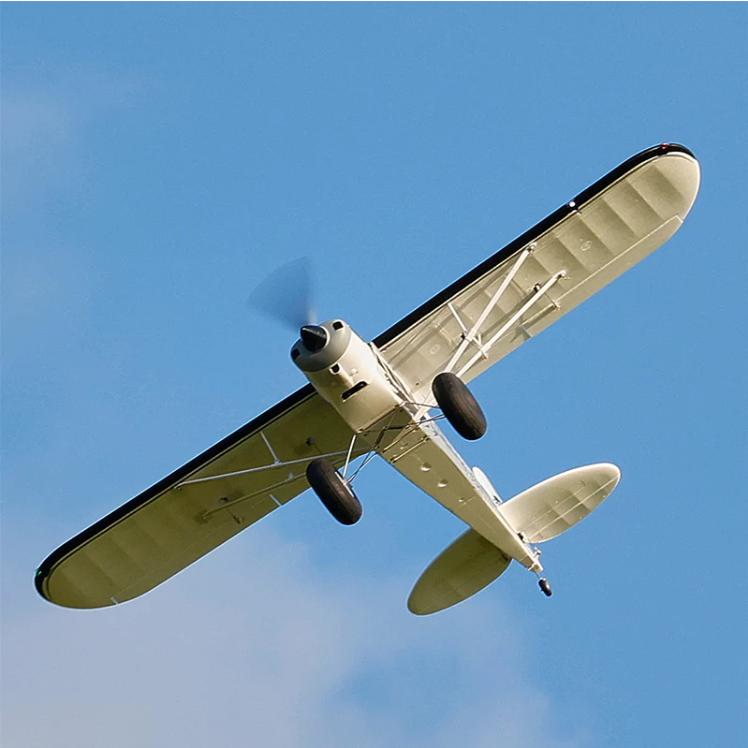 FMS 1300mm PA-18 Super Cub with Reflex V3, PNP / RTF ,The best Gifts（RTF = plane, remote, battery battery charger，PNP = plane only）