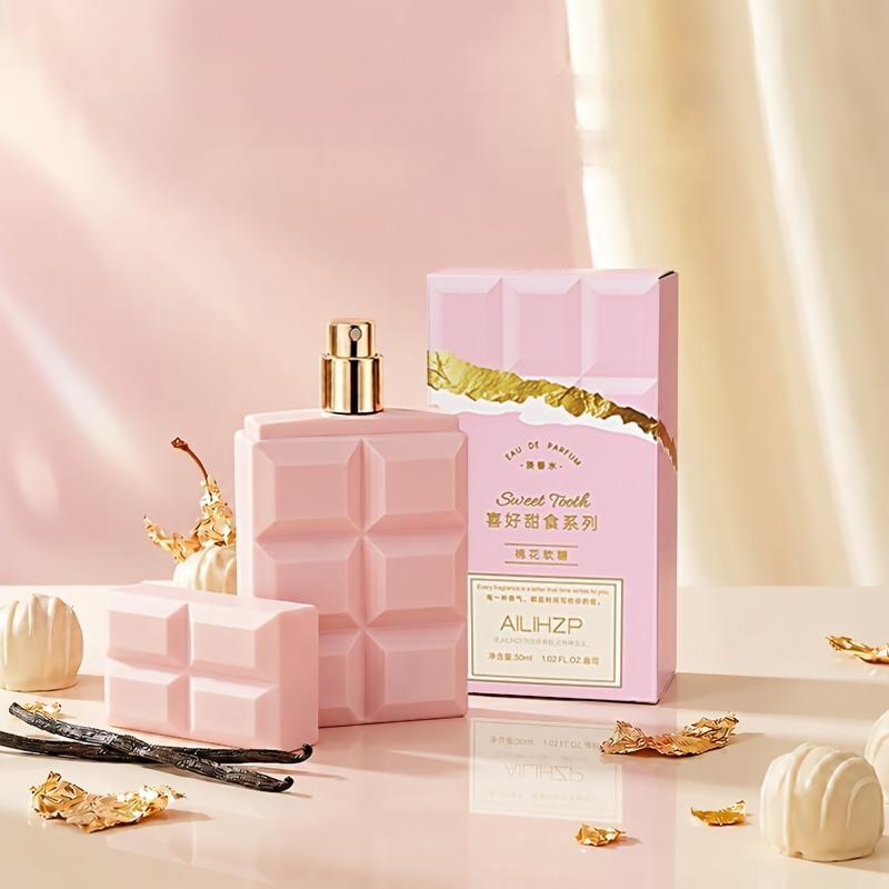 30ML Long-Lasting Sweet Food Scented Women's Perfume, Cotton Candy Caramel Dream Cherry Baby Fragrance, Unique Small Batch Aroma