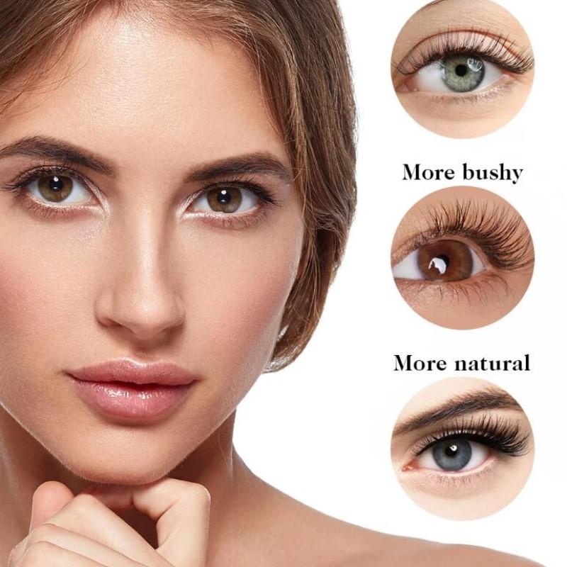 Long Lasting Curling 3D Lengthening Mascara, Affordable Drugstore Mascara, Ultra Black, Clump-free, Long Lasting Hold, Volumizing & Curling Lashes, High Pigment Eye Enlarging False Lash Effect