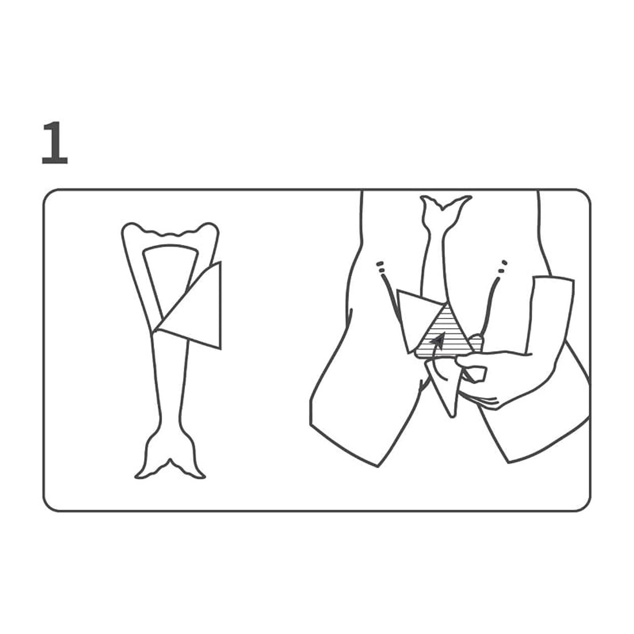 7-Pack Tucking Tape and Tuck Kit for Trans Women, Crossdressers & Drag Queens