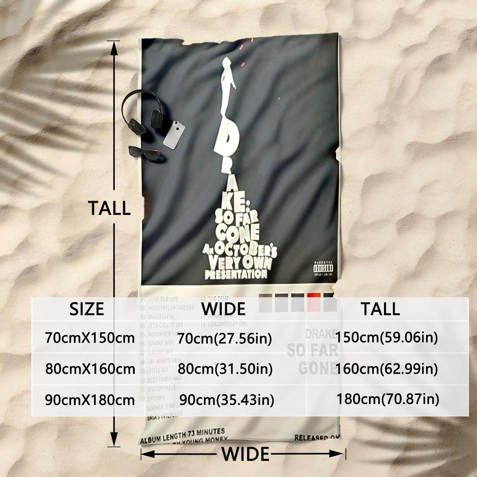 1 piece **Drake - So Far Gone Album Cover and Tracklist Introduction** The album cover of "So Far Gone" features a minimalist design with a gold background and the title "So Far Gone" embossed in the center. The cover gives a luxurious and