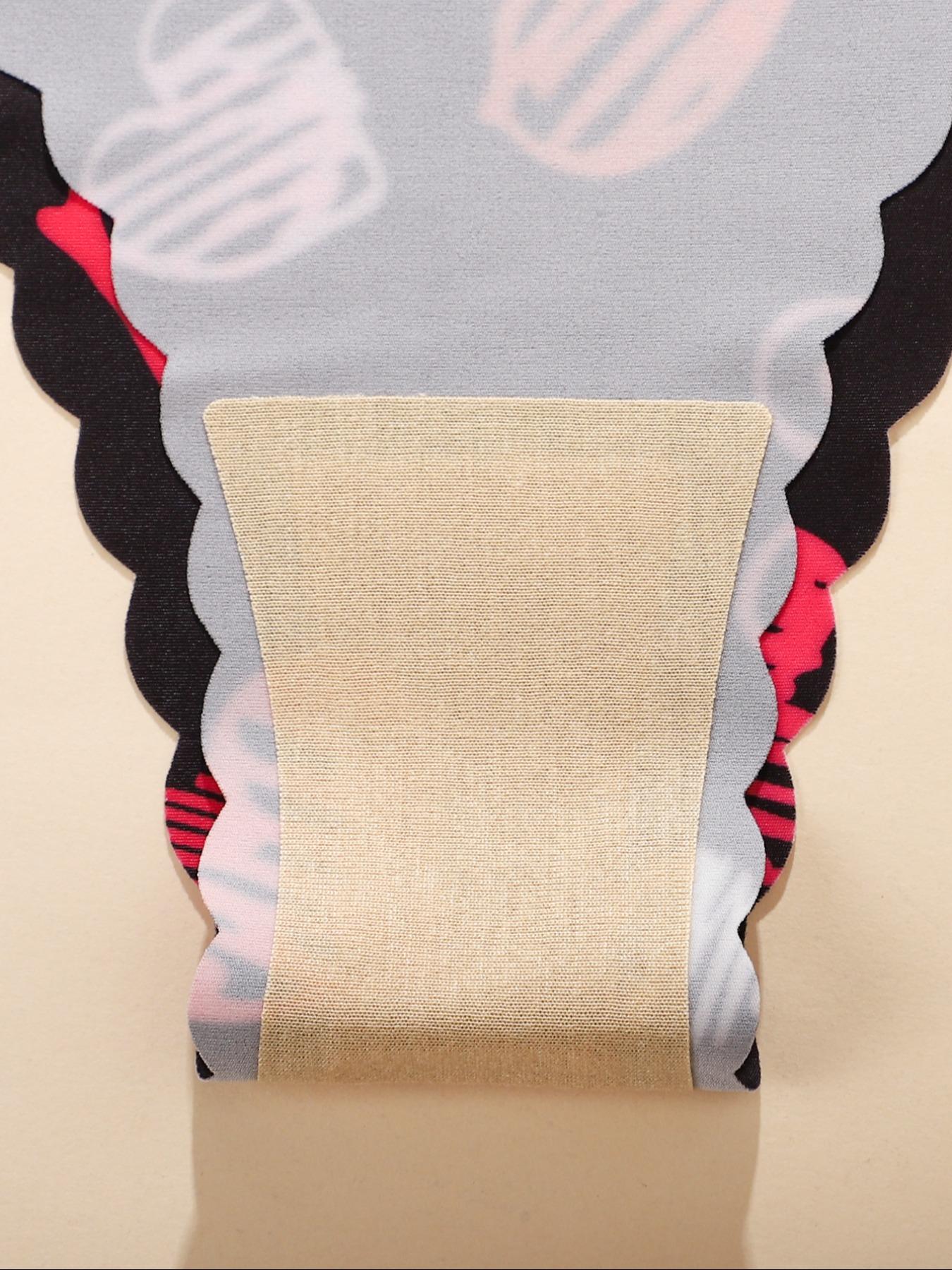 Women's Leopard Print Underwear Set, Fitted Seamless Breathable Design, All Season Wear, Ideal for Sports & Yoga, Womenswear