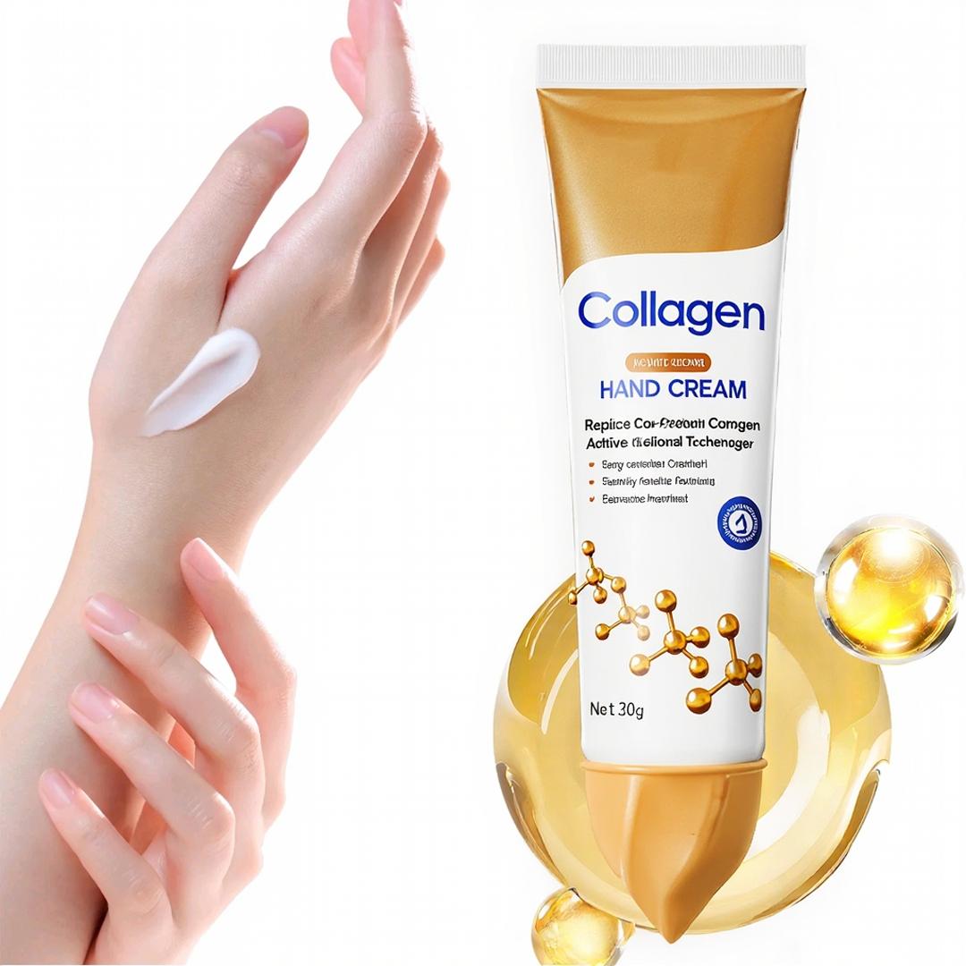 Collagen Anti-wrinkle Hand Cream Anti-drying Anti-crack Moisturise Nourish Dry Skin Softening Hand Care Repair Product