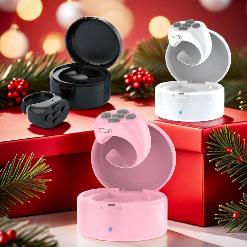 Wireless Bracelet Remote Control, 5 Key Cell Phone Bracelet Remote Control for Photo Taking, Page Turning & Volume Control, Smart Remote Control for Cell Phone