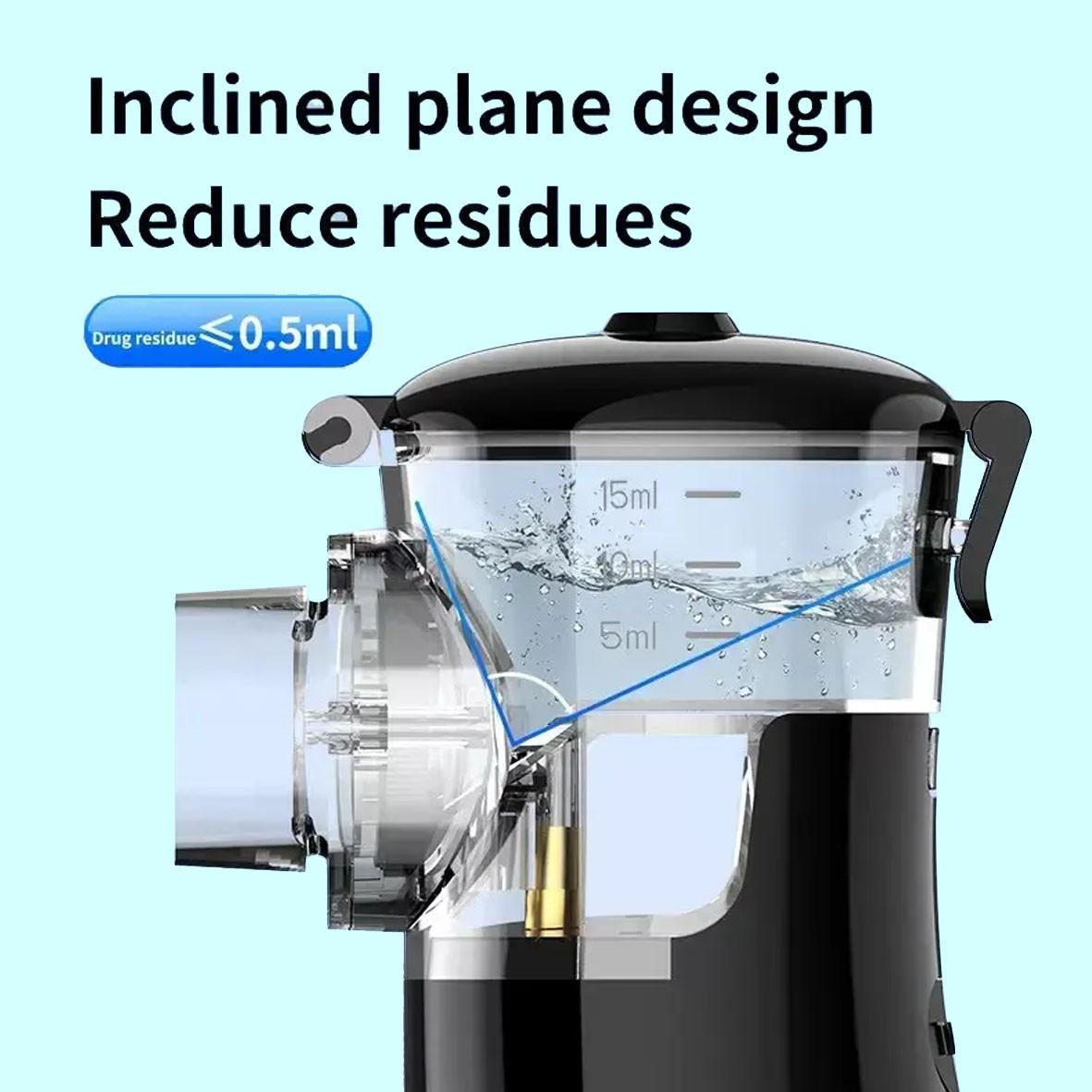 Portable Facial Steam Mask with Auto-Cleaning LED Interface, Rechargeable Handheld Humidifier for Home Travel Care, Facial Care Instrument, Includes 2 Masks + Mouthpiece