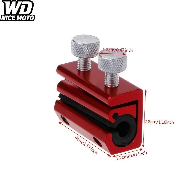WD Nice Moto Motorcycle Double Head Oil Clip, Throttle Clutch Brake Tool, Lube Tool, Aluminum Alloy, Scooter Bike Atv Motocross Parts
