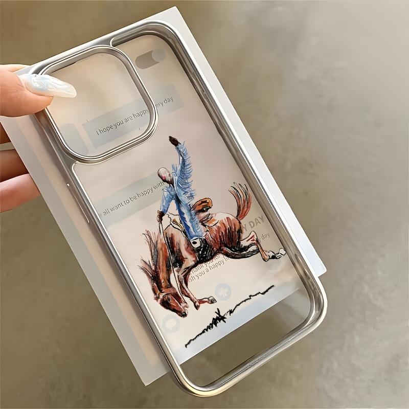 New Artistic Bad B-Bunny Phone Case for iPhone 17 16 16e 15 14 13 12 11 Air Pro Max X XR Xsmax 8 7 Plus, Luxury Transparent Soft Protective Back Cover, Accessories