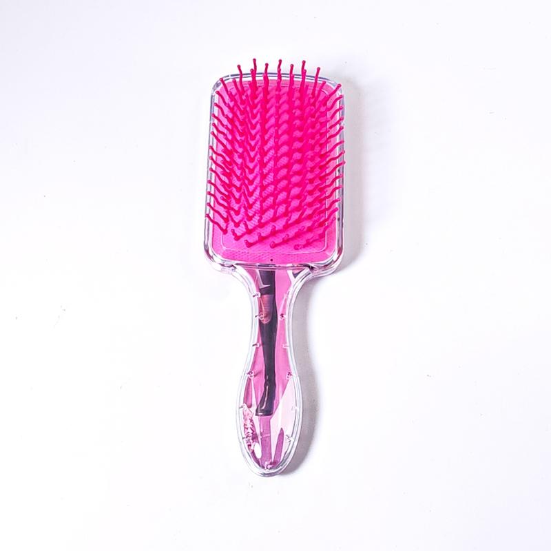 Kpop Demon Hunter Cushion Comb, High-Quality Long Handle Sofa Comb, Universal Styling Tool for Women, Cartoon Design, Hair Detangling Comb