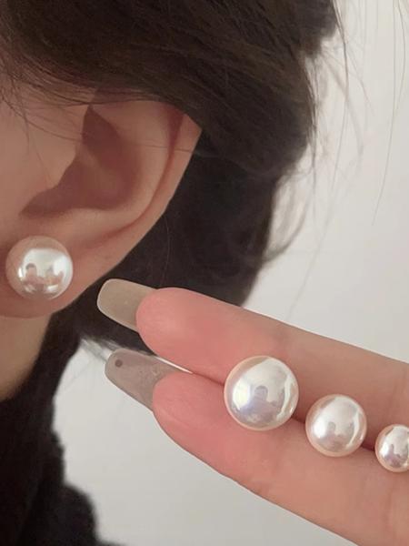 New 6-Piece Set High-Quality Steamed Bun Pearl Earrings, Multifunctional Daily Jewelry, Wedding Season Accessories, Perfect Gift, Fashion Earring