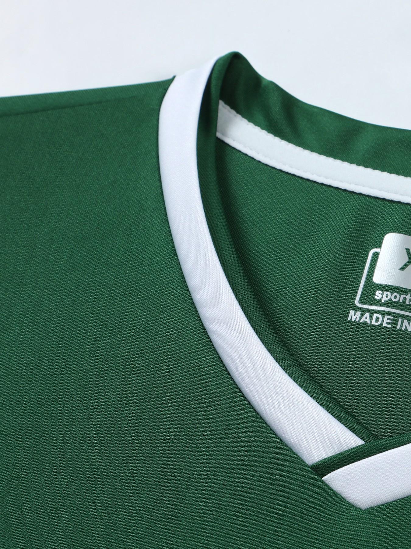 Mexican Style Football Kit Set, Unisex Quick-Dry Soccer Wear #14, Moisture-Wicking Lightweight Sports Clothes for Training, Parties, Casual Use