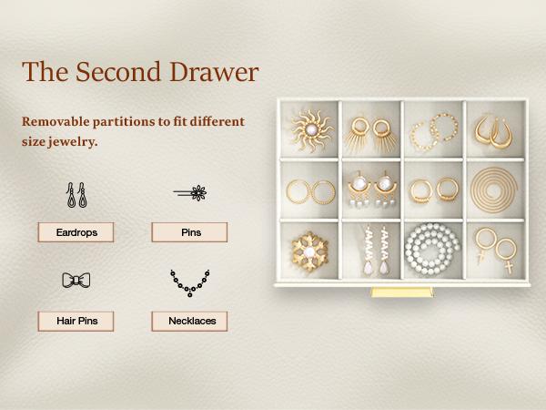 OUTEYOYO Handmade jewelry boxes, exquisite handicrafts, artworks in the room, and can also be sold in high-end jewelry stores Organiser Transparent christmas 2024 ornament