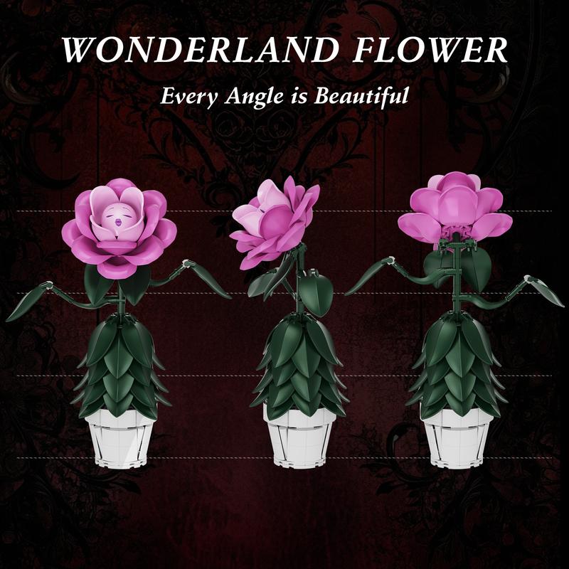 Dreamland Fantasy Wonderland Building Blocks Set – Enchanted Adventure Brick Kit for Kids & Collectors, Creative Display Toy Gift