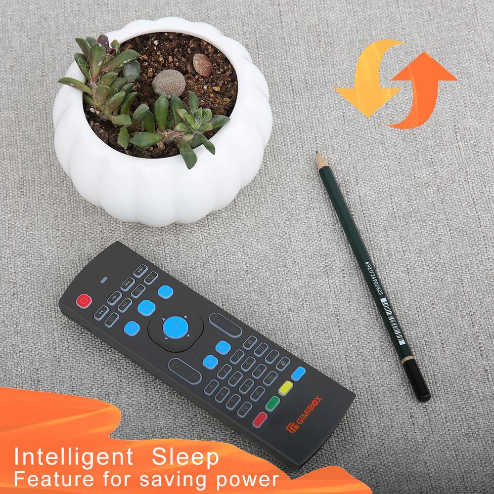 Air Mouse Remote MX3 Pro with Backlit, 2.4G Air Remote with Wireless Keyboard,Backlit and Key-Learning Function, Best for Android TV/Box/PC/Android Projector/HTPC/Xbox/Raspberry Pi