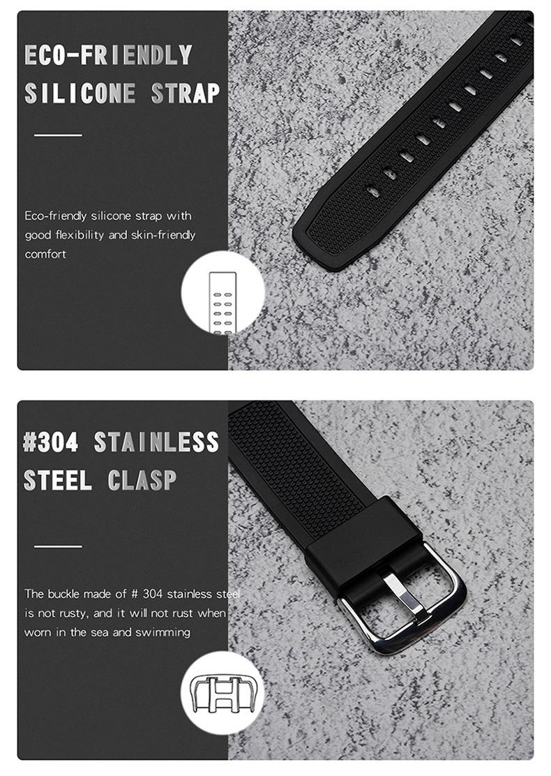 Sanda Fashion Waterproof Digital Watch for Youth, Dual Time, Stopwatch, Alarm, Luminous, Week Date, 12/24h, Casual Style, All Seasons