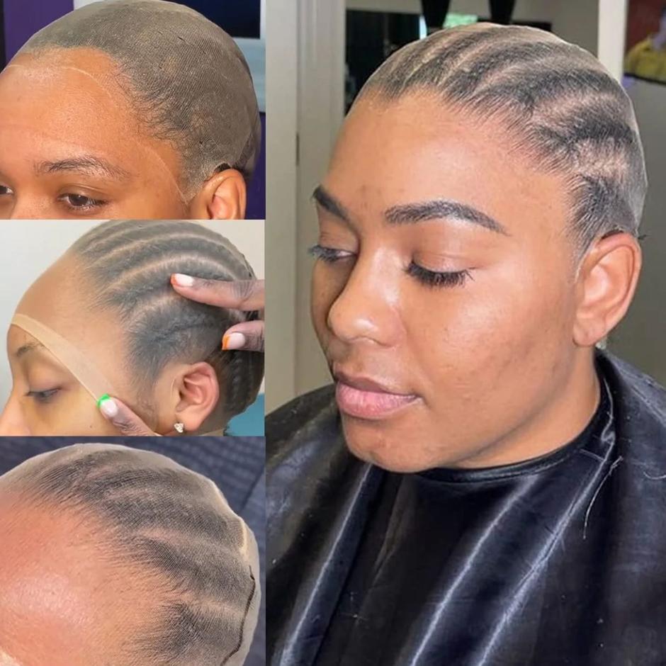 VSIGN HD Scalp Brown Color Wig Cap Thin And Soft Cap For Women