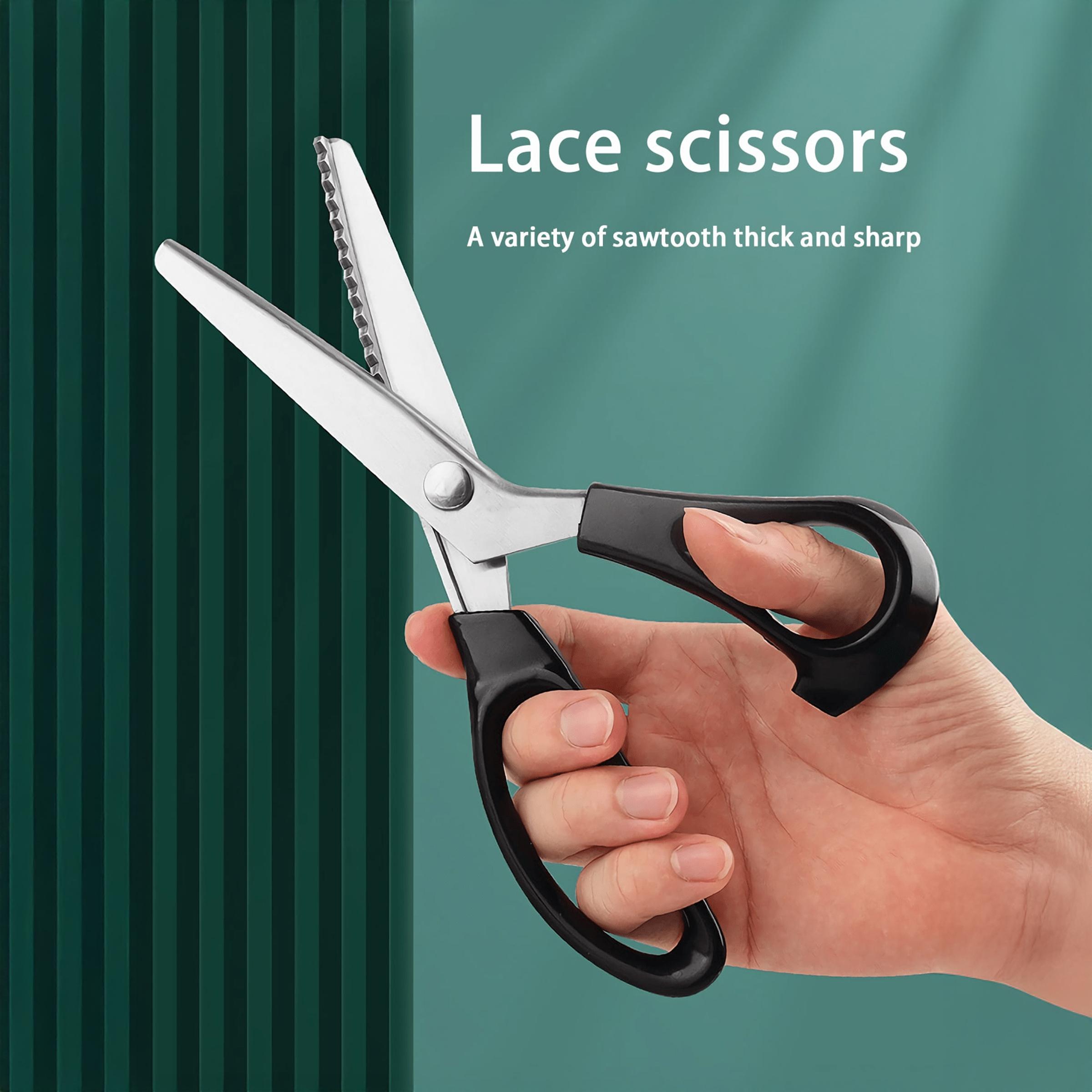 1pcs Professional Tailor Scissors Lace Scissors Stainless Steel Heavy Duty Sewing Cloth Scissors Leather Cutting Industrial Sharp Scissors Home Office Artist Student Tailor Tailor Sewing Supplies Crafts