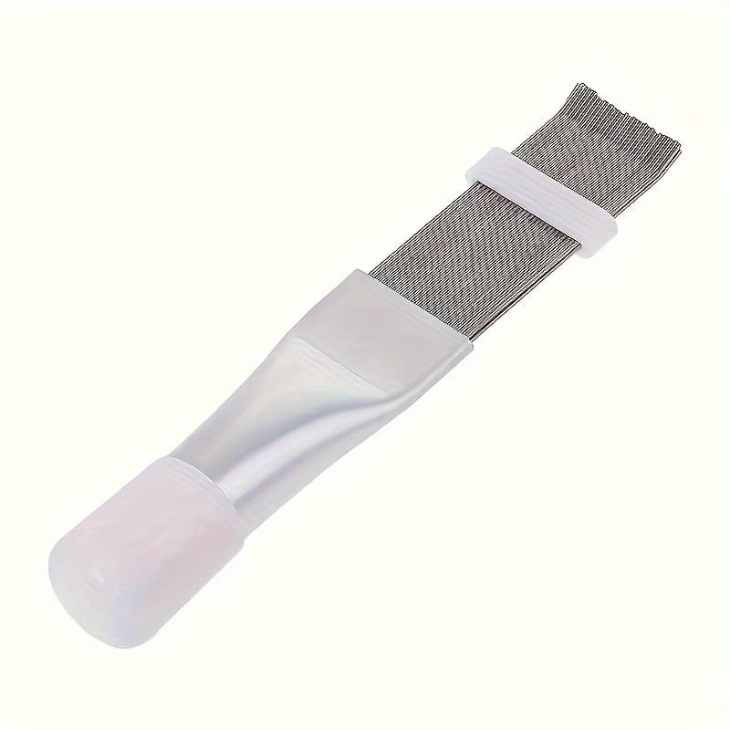 Stainless Steel Fin Cleaning Brush, Air Conditioning Duct Straight Edge Brush, Effective Dust Removal, Hvac Maintenance Tool