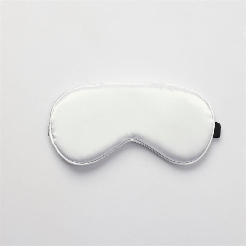 A double-sided silk sleep blindfold, shade, elastic bandage, travel lunch break blindfold, aviation blindfold