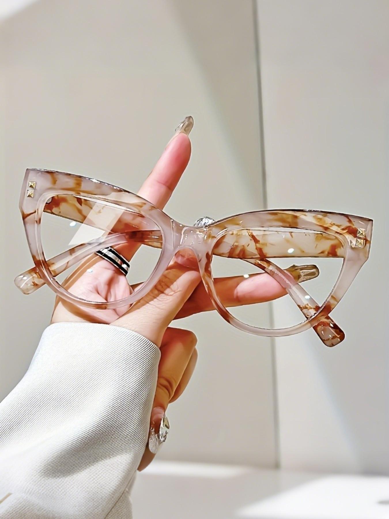 Reading Glasses Women And Men Cat Eye Photochromic Computer Reader Stylish Ladies Designer Fashion Big Unbreakable Eyewear