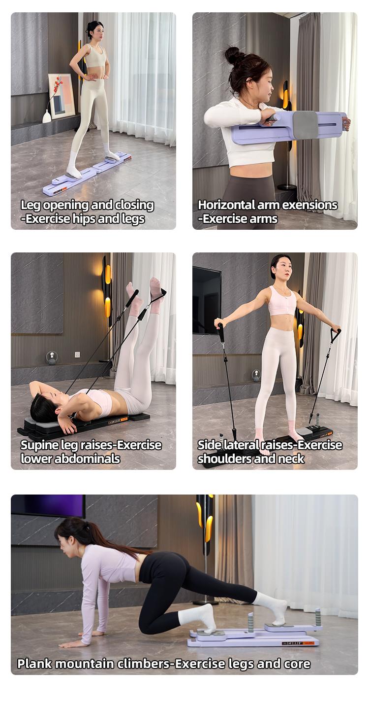 IPO Core Workout Equipment Multifunctional Split Abdominal Board for Pilates Arm Strength Training Home Exercise Tummy & Bicep Trainer Push Up Stand festival gift