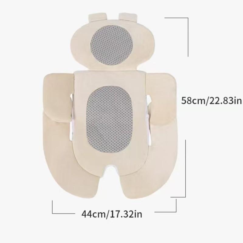 Child Safety Seat Cushion, Baby Stroller Backrest Pad, Universal Infant Car Seat Insert, Comfortable & Durable Design, Universal Fit