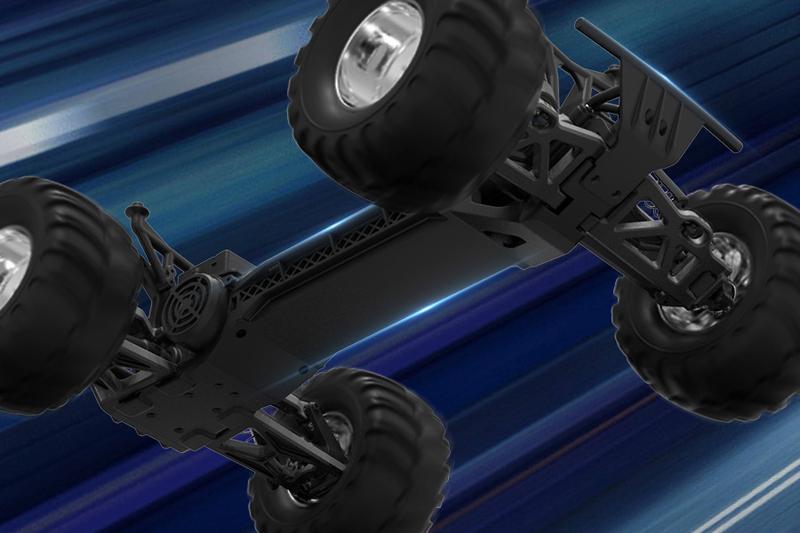 FMS 1:10 Ford F100 Monster Truck RTR Rc Model Car Remote Diecast Cars Racing Car Model Diecast Wheels