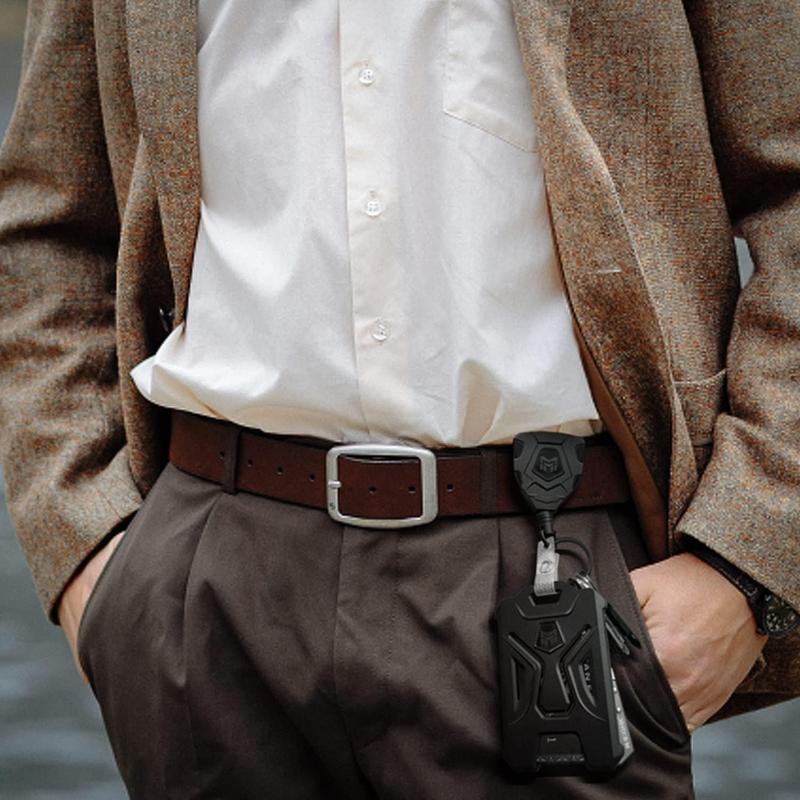 MNGARISTA Retractable Badge Holder and Heavy Duty Keychain with Belt Clip 31.5" Cord 9oz Retraction Tactical ID Card Protector Multifunctional Durable Organizer Workwear Everyday Carry MNGARISTA Retractable Badge Holder and Heavy Duty Keychain with Belt Clip 31.5" Cord 9oz Retraction Tactical ID Card Protector Multifunctional Durable Organizer Workwear Everyday Carry