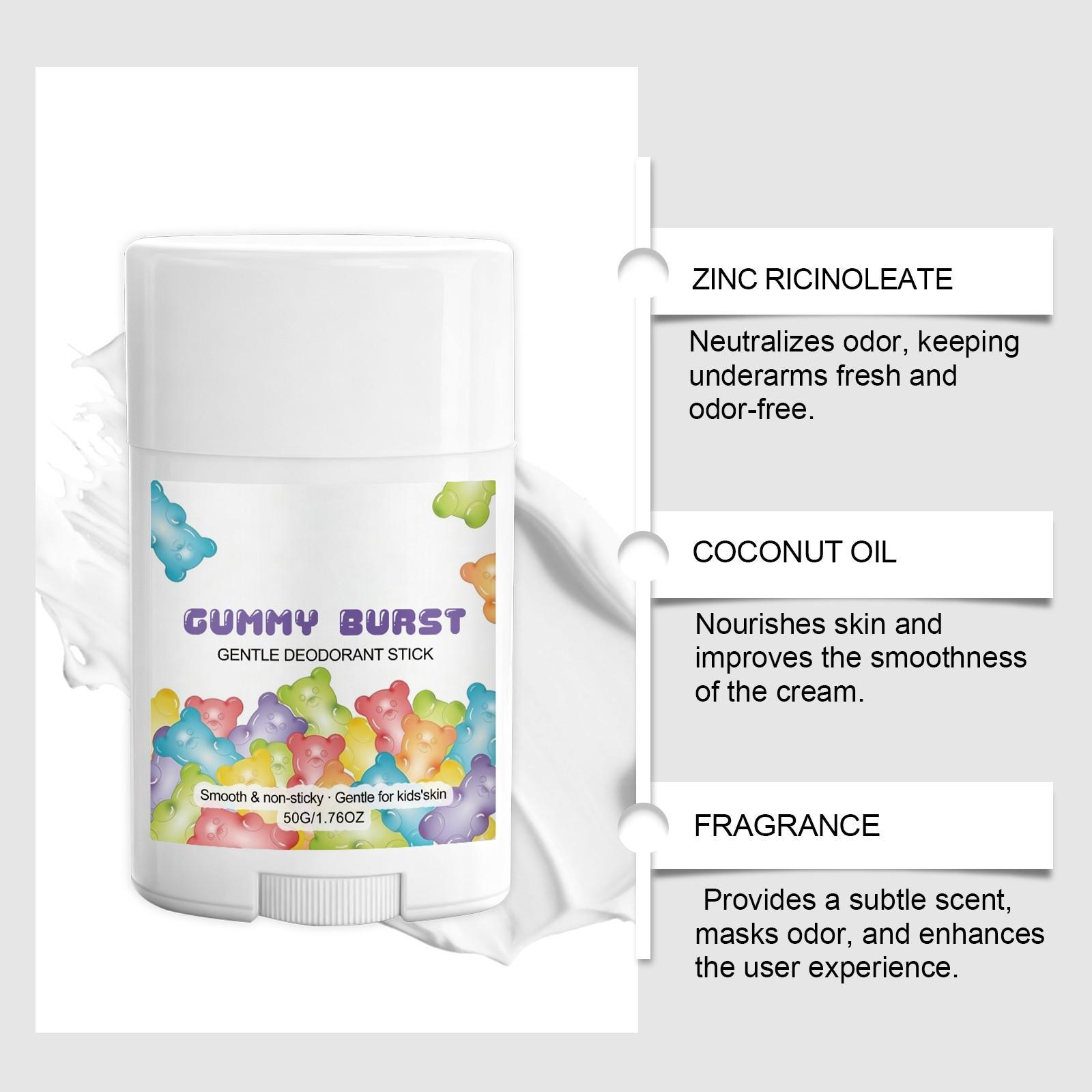 Beach Breeze Natural Deodorant Body Deodorizer Personal Care Body Odor Remover for Kids & Teens - Aluminum-Free, Paraben-Free, Hypoallergenic, 24-Hour Protection, 1.76 oz - Body Care