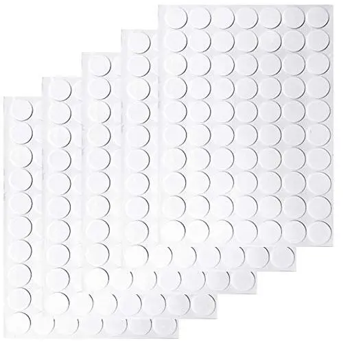 Clear Sticky Tack Adhesive Poster Tacky Putty Removable Round Putty Double-Sided Round No Traces Adhesive Sticke for Festival Decoration (350)