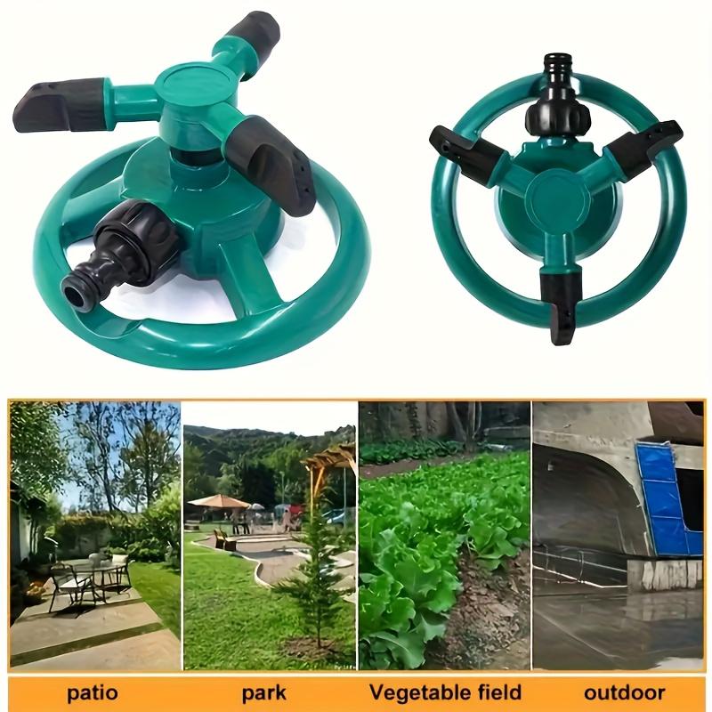 360 °   Garden Sprinkler System – Full Coverage Lawn Watering Sprinkler for Plants,Yard,Grass,Automatic Rotation,Water Saving,Easy Install,Efficient Irrigation Tool for Garden,Backyard,Outdoor Use,Durable,Stable Base Sprayer