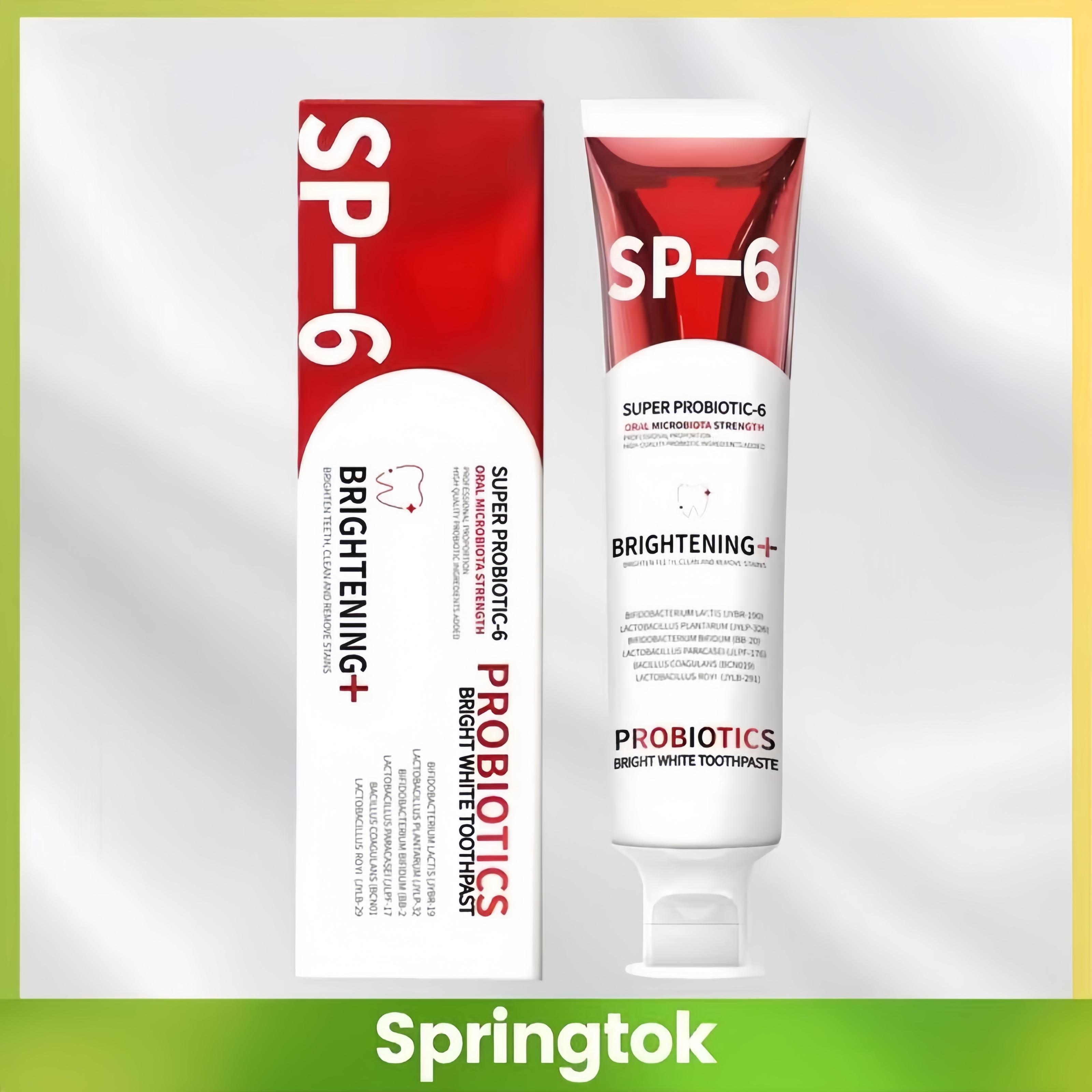2026 Upgrade Probiotic Whitening Toothpaste,SP-6 Toothpaste,Probiotic Oral Care for Enamel Repair&Long-Lasting Fresh Breath