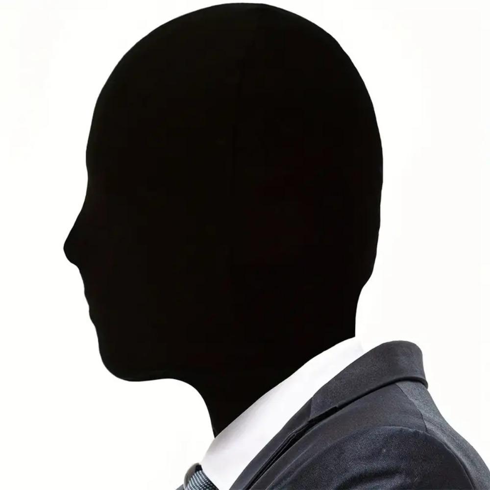 Men's Full Face Mask, Festival Faceless Hood Mask, Cosplay Decorative Mask for Masquerade Cosplay Party, Halloween