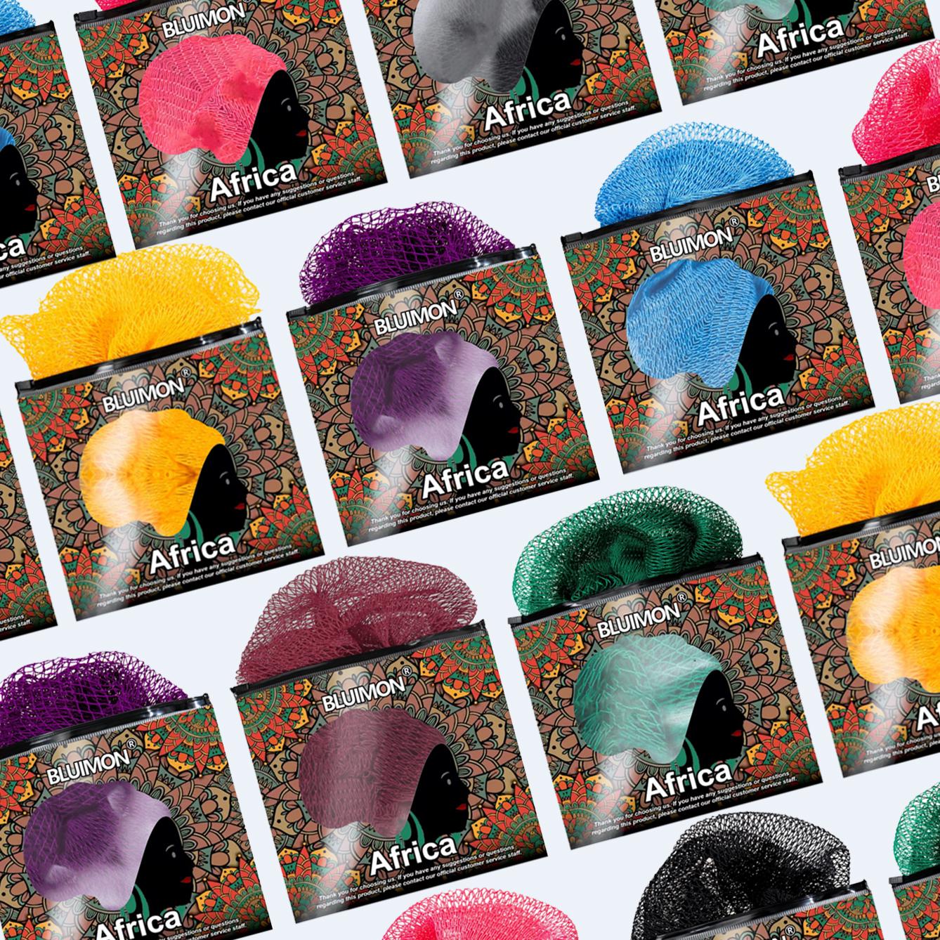 African Net Sponge, African exfoliating net Sponge, Ethically sourced real african