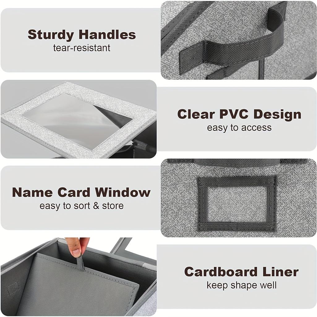 Stackable Hat Storage Boxes for Baseball Caps,Multilayer Hat Organizer，collapsible design，large capacity clothes storage box，Holds Up to 24 Hats, Classic Style, Wardrobe Organizer